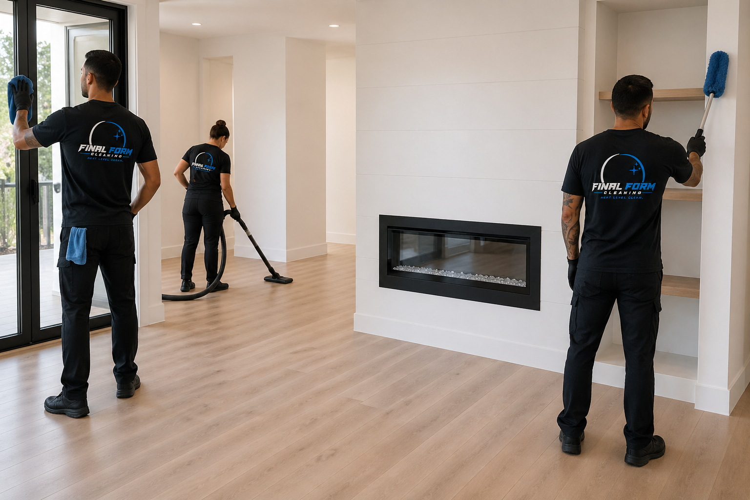 Final Form Cleaning team at work